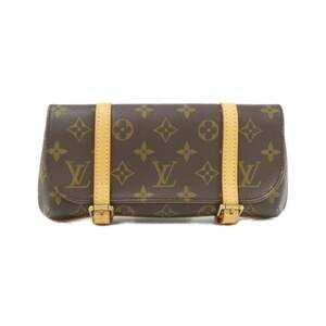 LOUIS VUITTON Authentic Brown Monogram Pochette Fanny Pack
